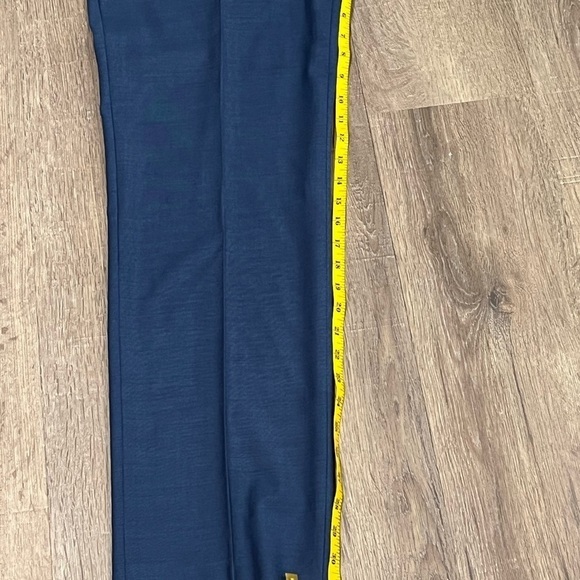 Men’s Hart Schaffner Marx 34W 33L Navy Wool Stretch Lightweight Dress Work Pants - Picture 9 of 11